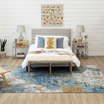 Tryst Nuvole Grey Blue