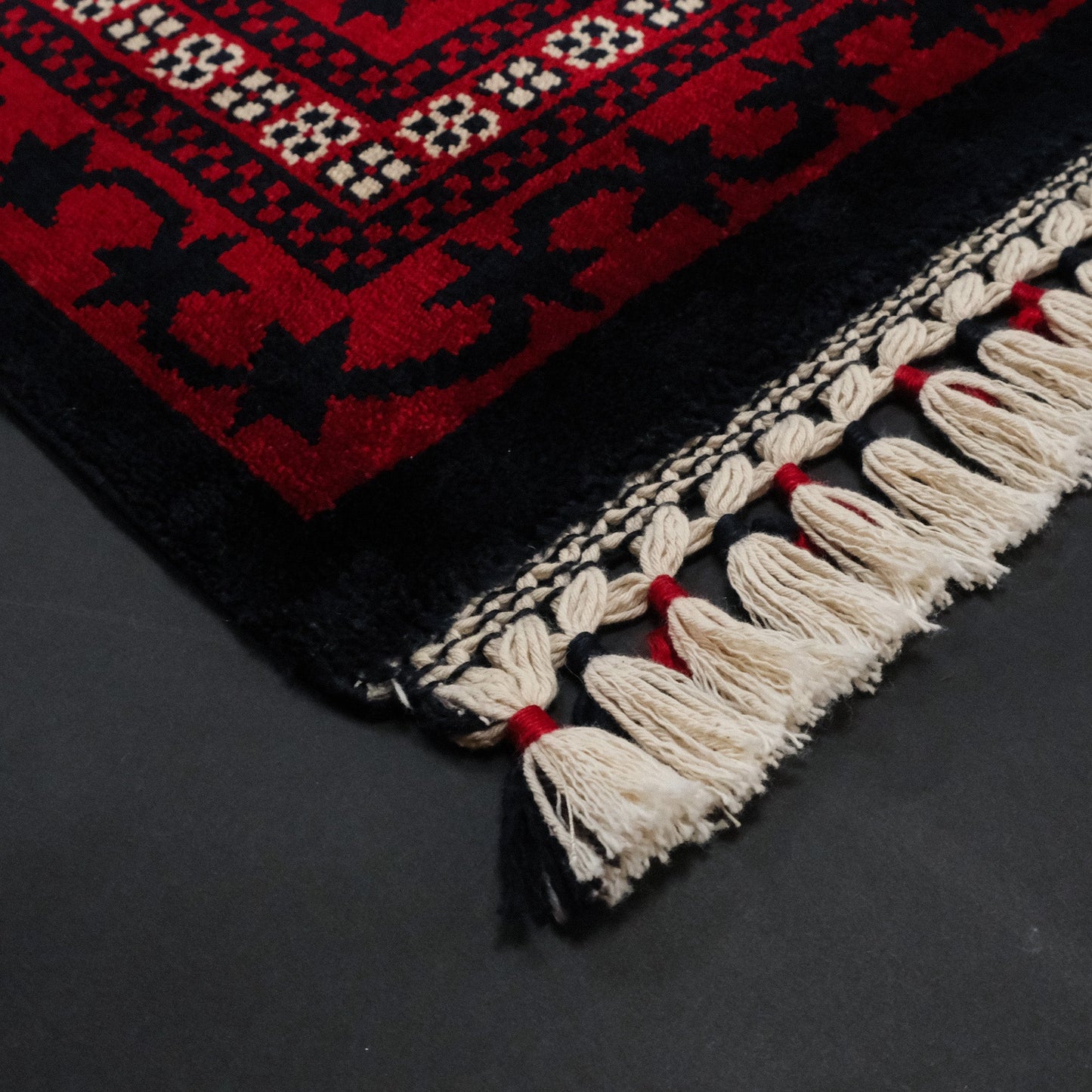 Yagcibedir Pattern Burgundy Turkish Rug