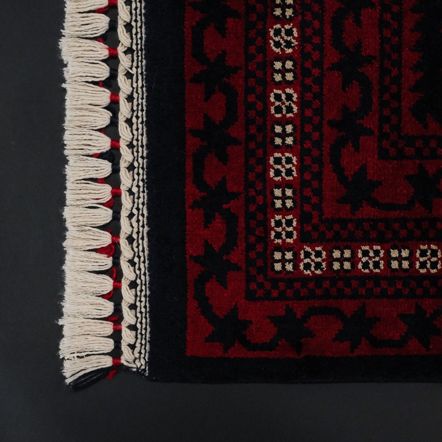 Yagcibedir Pattern Burgundy Turkish Rug