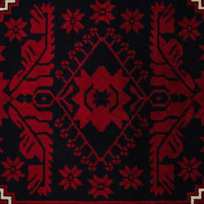 Yagcibedir Pattern Burgundy Turkish Rug