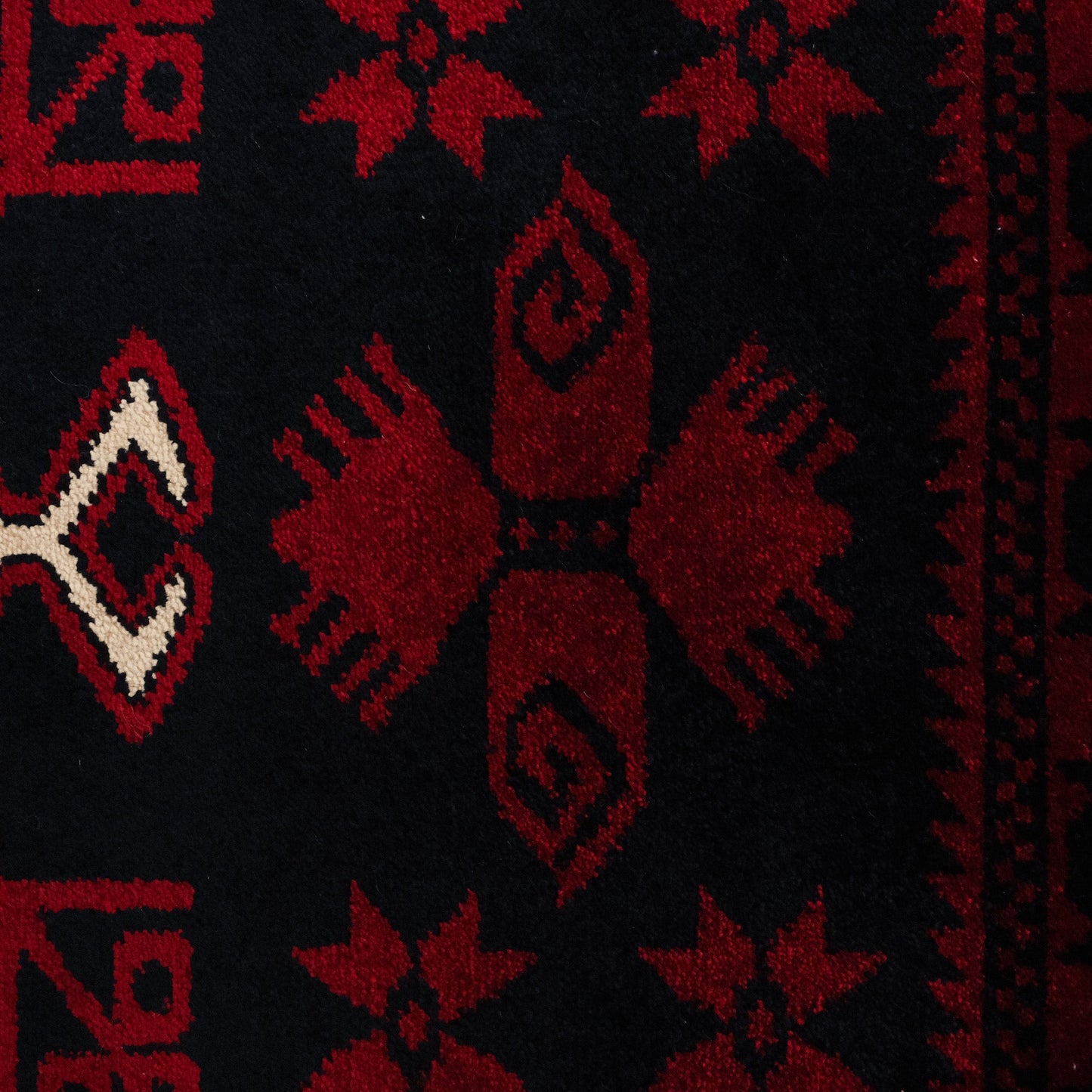Yagcibedir Pattern Burgundy Turkish Rug