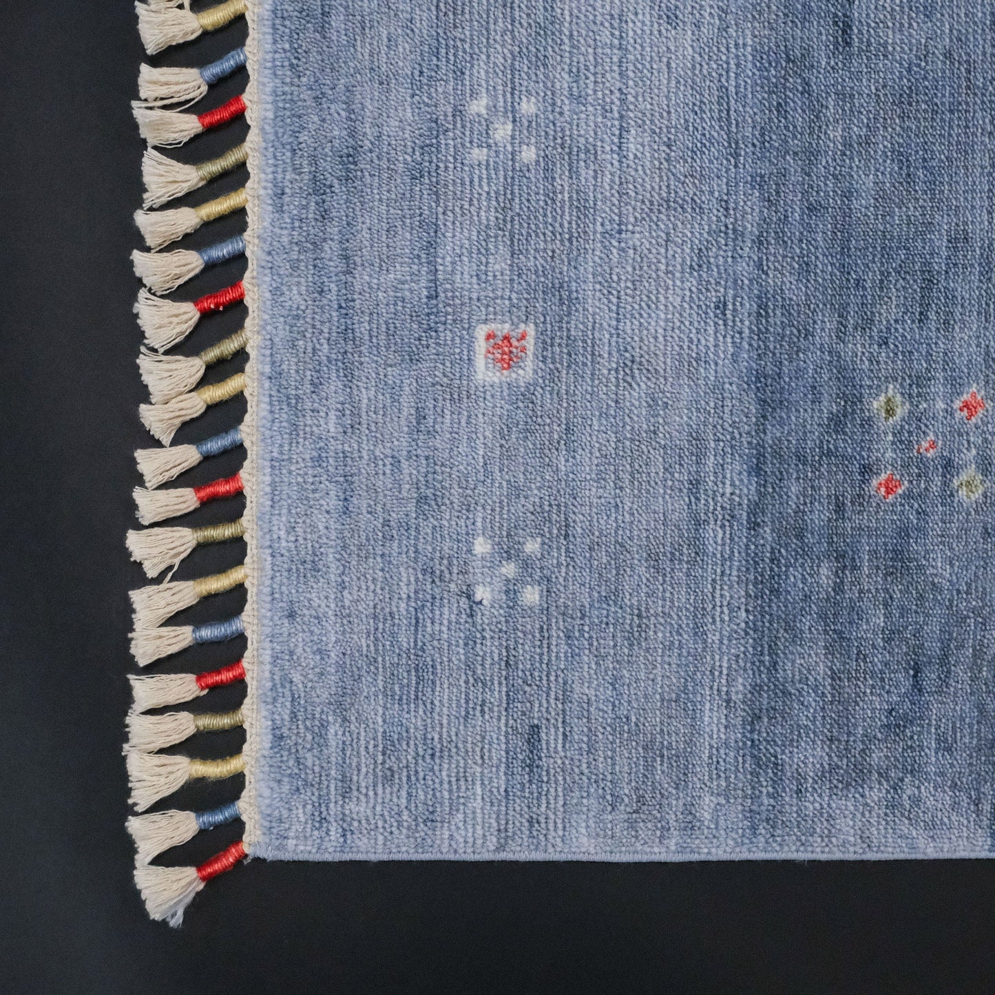 Geometric Pattern Modern Oushak Anatolian Rug