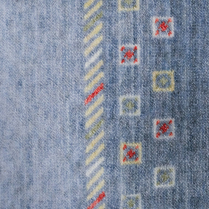 Geometric Pattern Modern Oushak Anatolian Rug