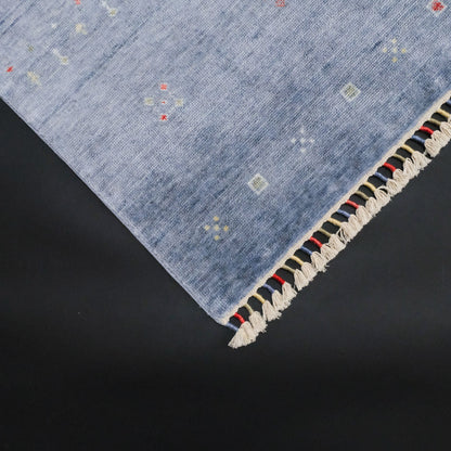 Geometric Pattern Modern Oushak Anatolian Rug