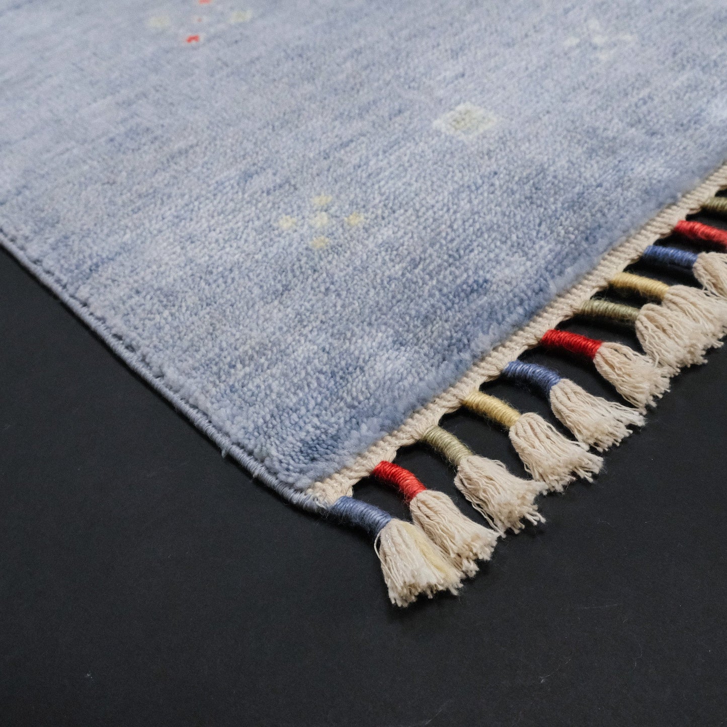 Geometric Pattern Modern Oushak Anatolian Rug
