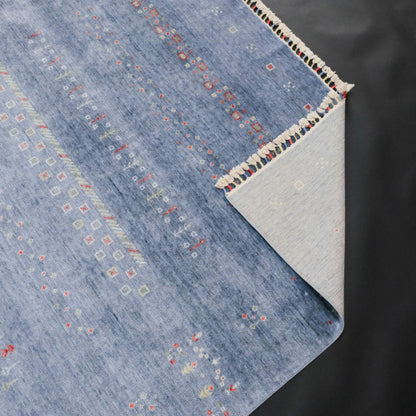 Geometric Pattern Modern Oushak Anatolian Rug